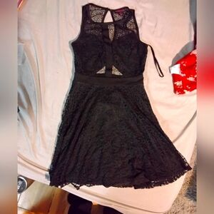 Material Girl - Lace Mini Dress
